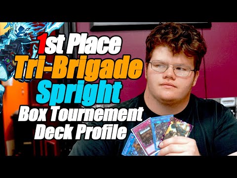 Tri-brigade Spright 1st Place Top Yu-Gi-Oh Deck Profile | Box Tournament - 8-1 Derek R. l April 2023