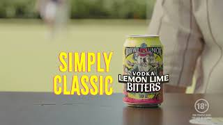 Brookvale Union Vodka Lemon Lime Bitters.