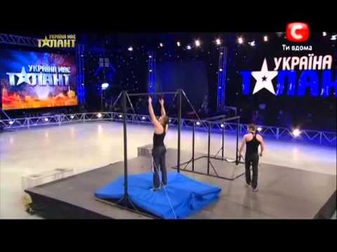 Украина мае талант 5 сезон - Богдан и Дмитрий (workout)