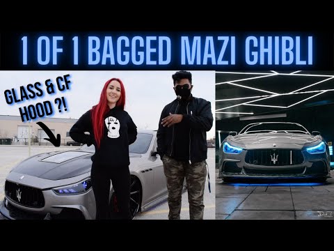 1 OF 1 BAGGED MASERATI GHIBLI - INSANE BUILD!!