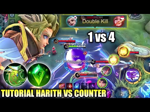TUTORIAL HARITH TERBARU 2021|TIPS AND TRICKS HARITH VS COUNTER!!HARITH TOP 1 GLOBAL