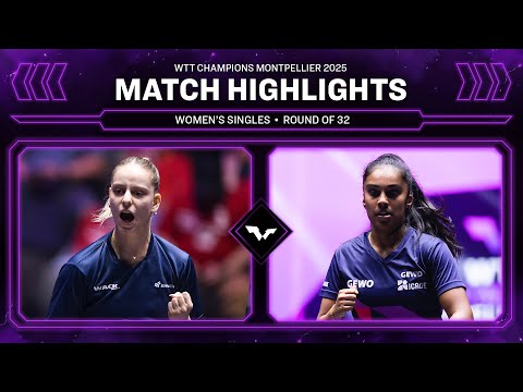 Charlotte Lutz gegen Prithika Pavade | WS R32 | #WTTMontpellier 2025