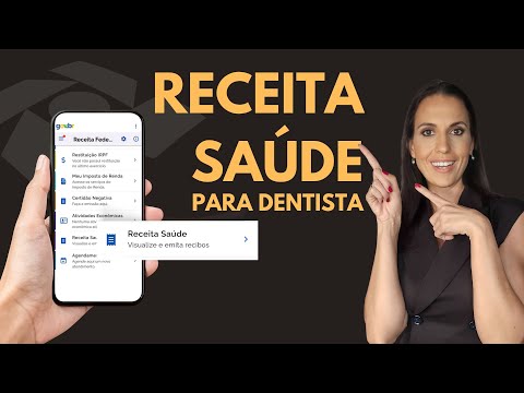 RECEITA SAÚDE PARA DENTISTA - NOVO APLICATIVO DA RECEITA FEDERAL