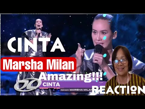 First time Reacting to Marsha Milan - Cinta / # AJL36