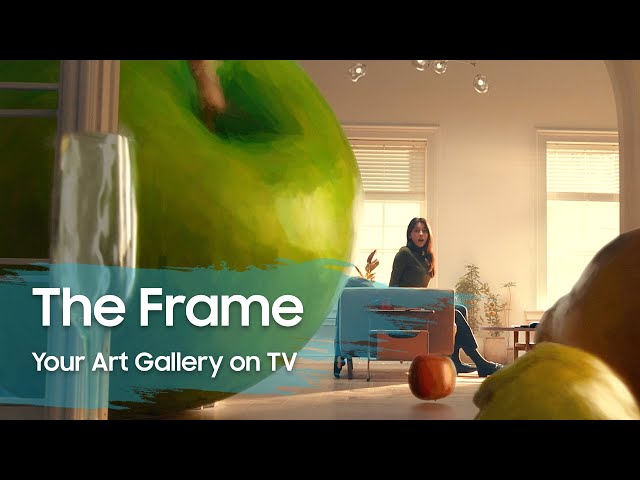 Télévision QLED 65'' QN65LS03DAFXZC FRAME TV 4K UHD HDR Samsung in TVs in Laval / North Shore