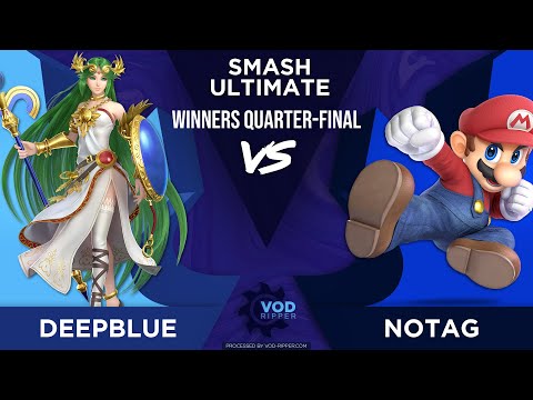 DEEPBLUE (Palutena) vs NoTag (Mario) - Winners Quarter-Final - Hidden Nest #45