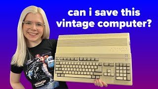 Saving a Commodore Amiga A500 from the trash