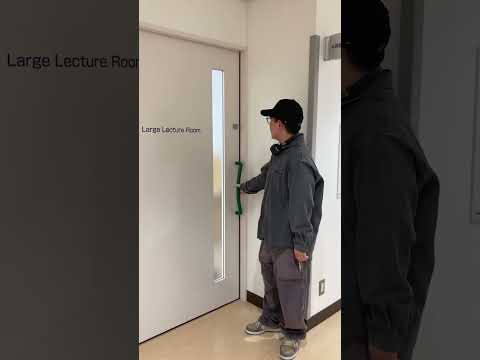 キャンパスツアー大講義と中講義　 #リハビリ #大学生 #作業療法士 #理学療法