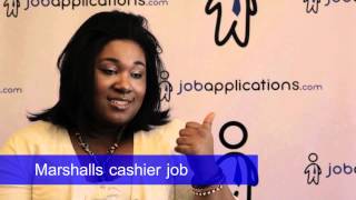 Marshalls Interview - Cashier