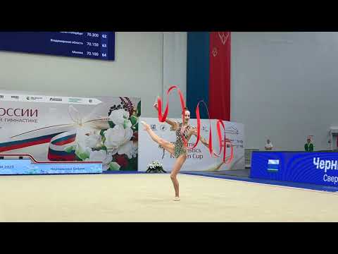 Lidia Chernisheva Ribbon Russian Cup Final 2023