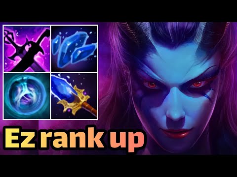 dota 2 queen of pain pro gameplay \ how to rank up with qop mid ? \ dota 2 queen of pain mid \dota 2
