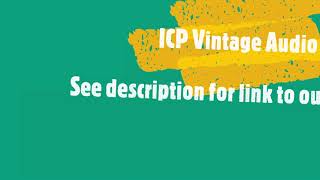 ICP VAV Demonstration on the difference between Line and Phone turntables