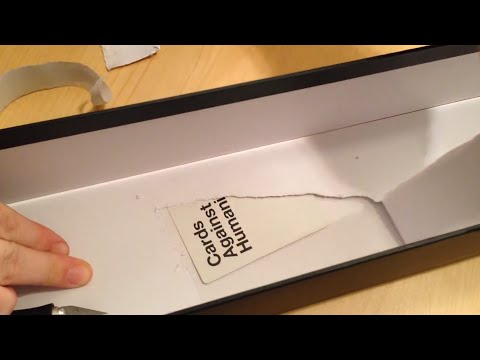 The Cards Against Humanity expansion box has a 'big" secret