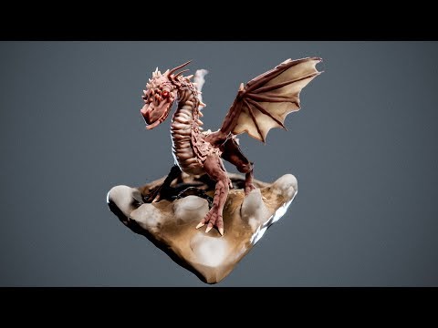 Sculpting a dragon in VR