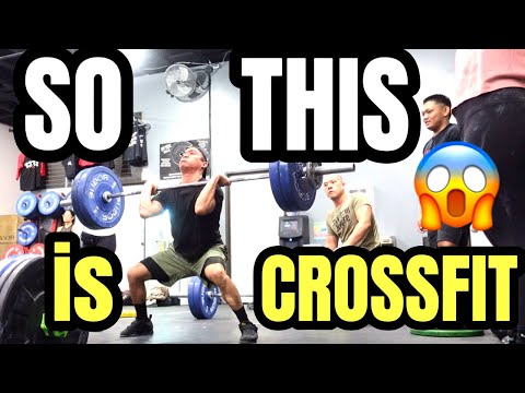Olympic Weightlifter’s FIRST TIME doing CROSSFIT!! #crossfit #olympicweightlifting #fitness