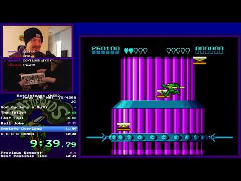 (Former WR) Battletoads Any% Speedrun in 12:31