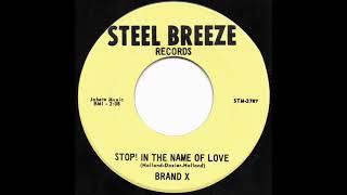 Brand X - Stop! In The Name Of Love