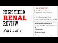 Renal Pance Review Part 1 Of 3