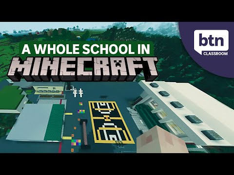 Behind the News - Minecraft School Tour - Behind the News