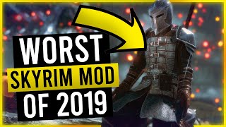 I found the WORST Skyrim Mod of 2019 to play at Christmas!