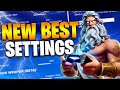NEW BEST Controller SETTINGS in Fortnite Chapter 5 Season 2! (PS4/PS5/XBOX/PC)