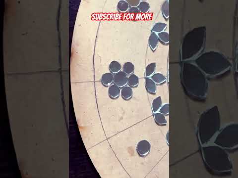 Easy mosaic art tutorial for beginners #artist #diy #mosaicartwork