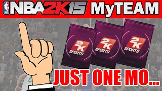 JUST ONE MO! - NBA 2K15 MyTeam Pack Opening: #TBT Onyx Pack Opening