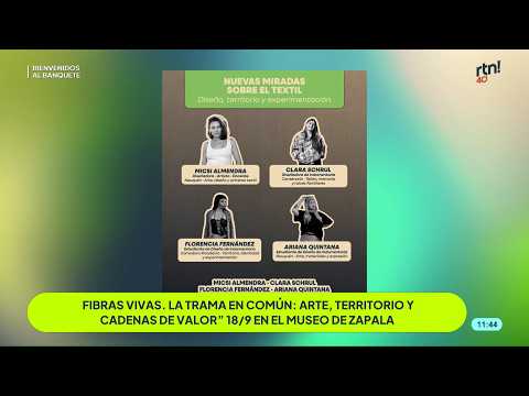 #BienvenidosAlBanquete – FIBRAS VIVAS 17 y 18/9/26 EN ZAPALA