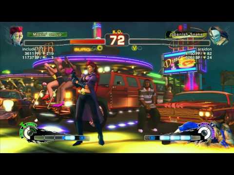 SSF4 AE: include777 (Viper) vs araidon (Claw) - Ranked Match (720p HD)