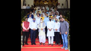 30.07.2021: Governor Koshyari felicitates 27 Jain Sanghas for their work during COVID pandemic;?>