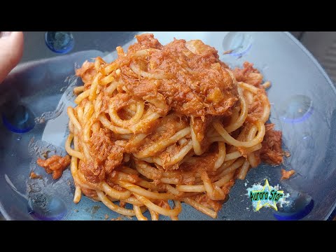 Ricetta: Spaghetti con tonno e alici al pomodoro