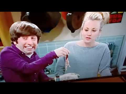 Penny says to Howard; "Let's assume that you do catch a fish. You're going to need to gut it."