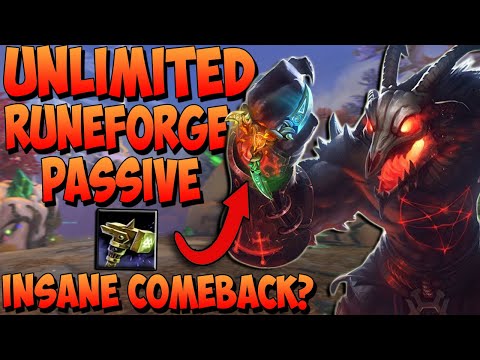 CERNUNNOS 1 MAKES FOR AND UNLIMITED RUNEFORGED PROC COMEBACK! - Masters Ranked Duel - SMITE