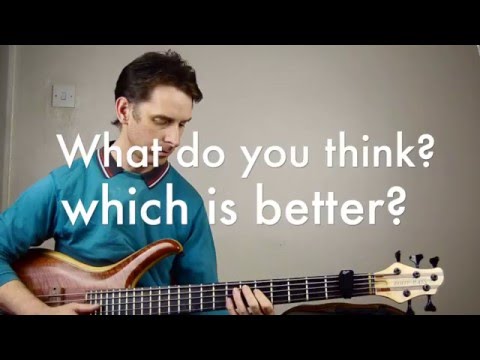 John East Uni Pre Versus Aguilar OBP3 bass pre amp Shoot out.