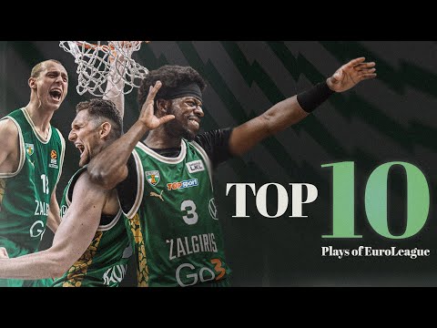 Top 10 Žalgiris Plays: 2024-2025 EuroLeague Season (Second Half)