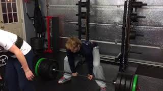 Athlete Spotlight: Freshman Wrestler/Football Player Braydon Erb Deadlifts 455lbs