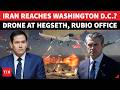 Hegseth Rubio Inside US Military Base In Lockdown As Iran Drone Reaches Washington DC DETAILS