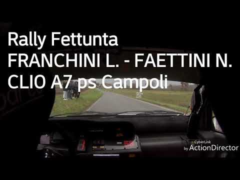 RALLY FETTUNTA 2018 Camera car FRANCHINI L. - FAETTINI N.