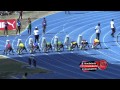 Tyreke Wilson wins under 18 boys 100m at Carifta trials 