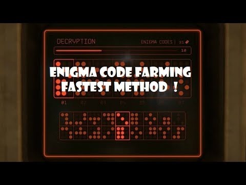 Wolfenstein 2 Enigma Code Farming Fastest Method !