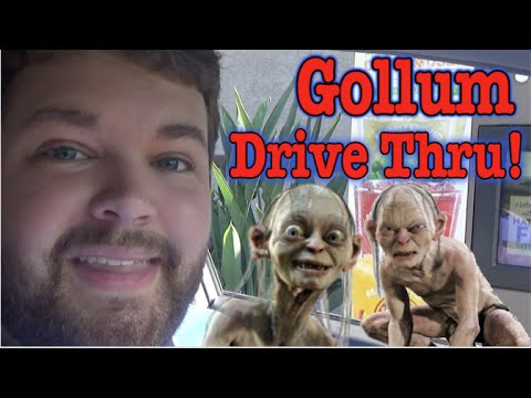 Gollum and Smeagol at the Drive Thru
