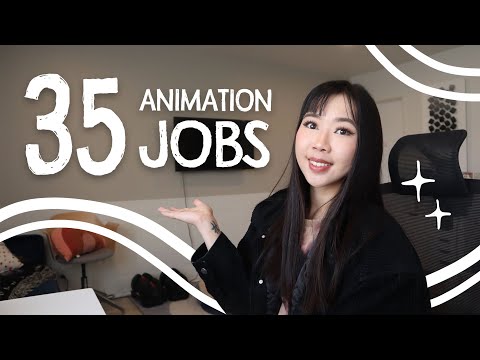 35 Types of Jobs in Animation ✨