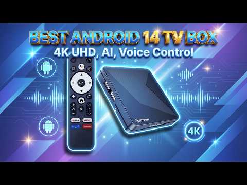 Android 14 TV Box,Android Box 2026 4K HDR10 2GB RAM 16GB ROM RK3518 Quad Core, 2.4G /5G Dual-Band WiFi Bluetooth 5.0, Ethernet 100M TV Box Android video review thumbnail