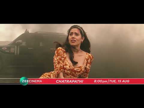 Chatrapathi | Sabse Pehle TV Par | 15th Aug, Tues, 8 PM | Promo | Zee Cinema