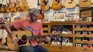 "Lay Down My Old Guitar" on a 2005 Gallagher Doc Watson Signature