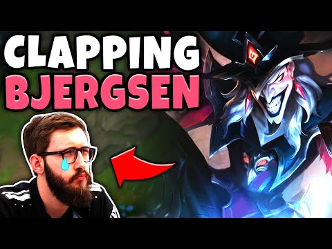 PINK WARD GIVES BJERGSEN A TASTE OF HIS SHACO!! - League of Legends