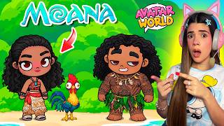 NUNCA CREES a MOANA y MAUI en AVATAR WORLD😖 (Final TURBIO😨) | Ani Cat😻