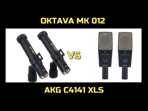 AKG C414 XLS VS Oktava MK-012 _Drum Overhead Comparison.