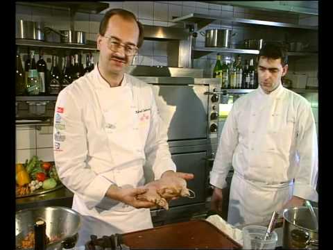 Chefkoch Manfred Schwarz - Zubereitung Pfälzer Saumagen 1996