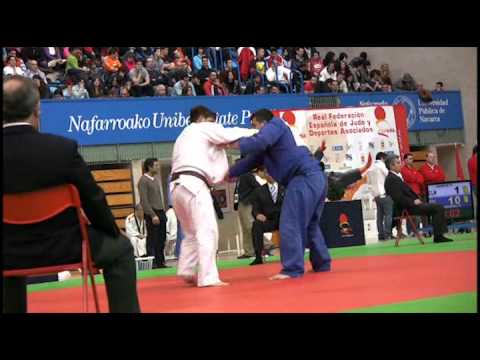Deporte Navarro Judo Campeonato de España Absoluto Pamplona 2012 Masculino Castro vs Perez